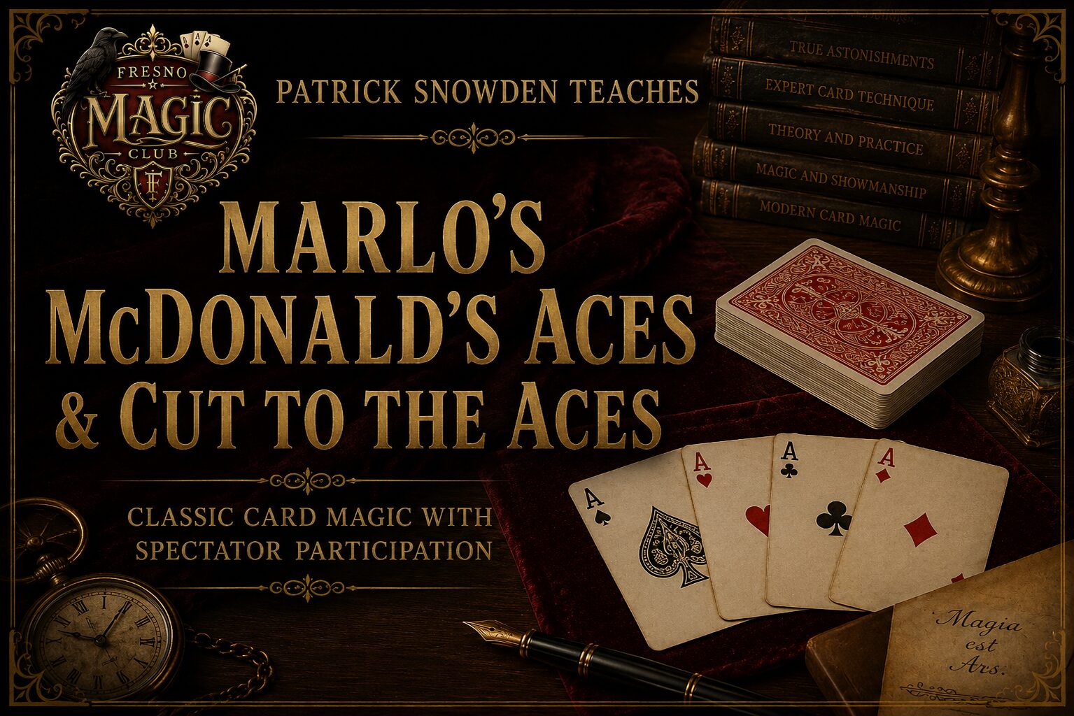 Marlo’s McDonald’s Aces & Cut to the Aces